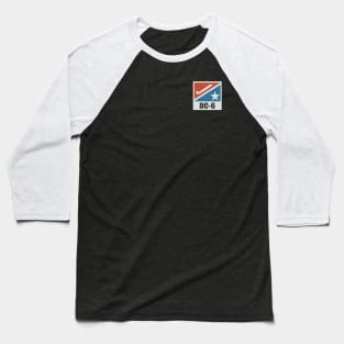 Douglas DC-6 (Small logo) Baseball T-Shirt